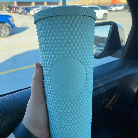 NEW Starbucks US 2021 Matte Mint Green Studded
Bling Venti Tumbler - Picture 6 of 6